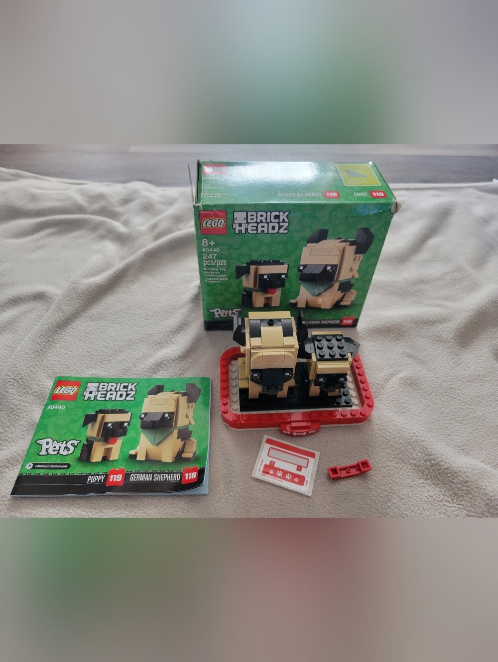 LEGO BrickHeadz German Shepherd Figures 40440